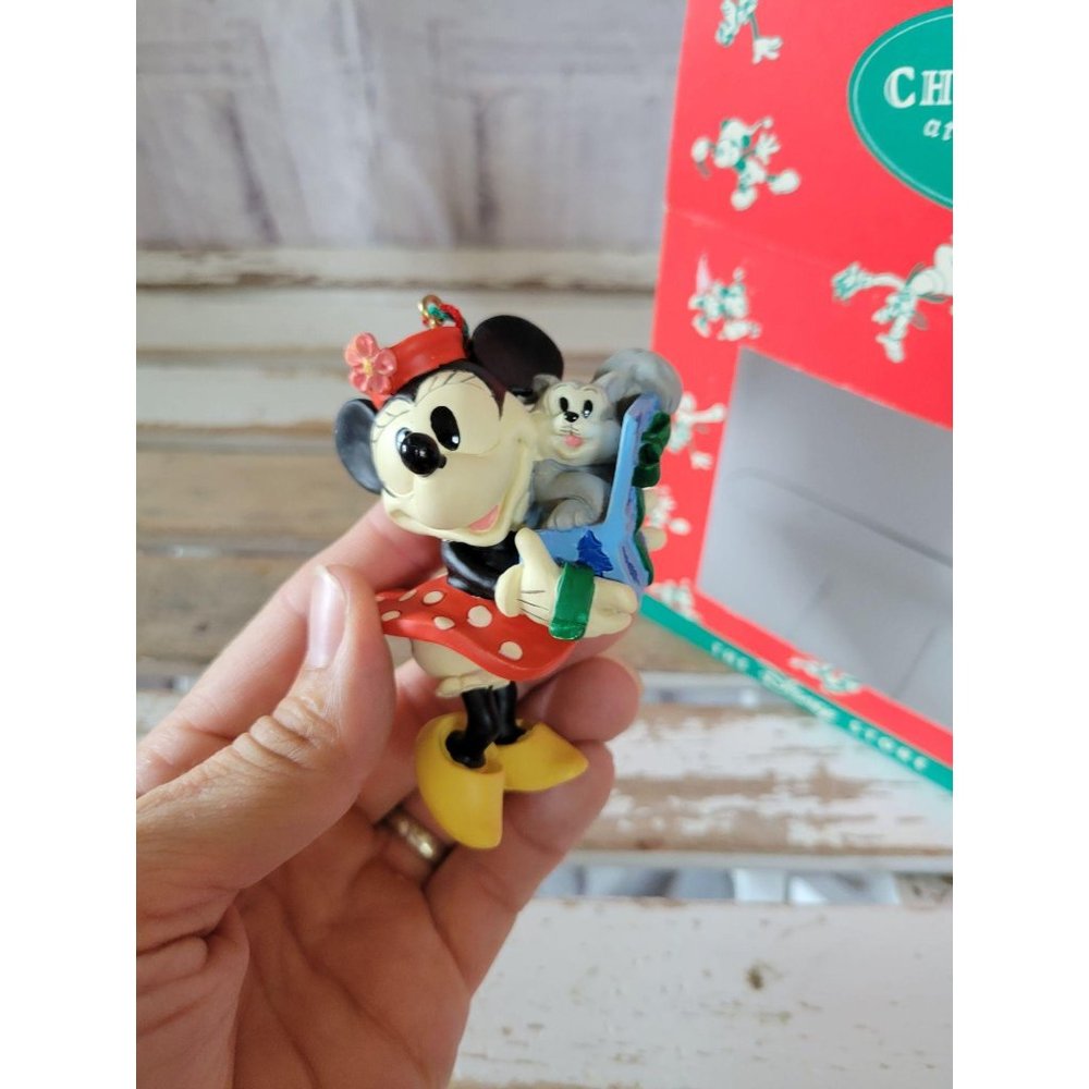Disney Minnie mouse cat‎ 1995 ornament Xmas at our